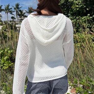 Brandy Melville Christie Net Hoodie